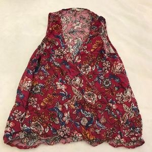 Pink Rose- Pink Floral Top